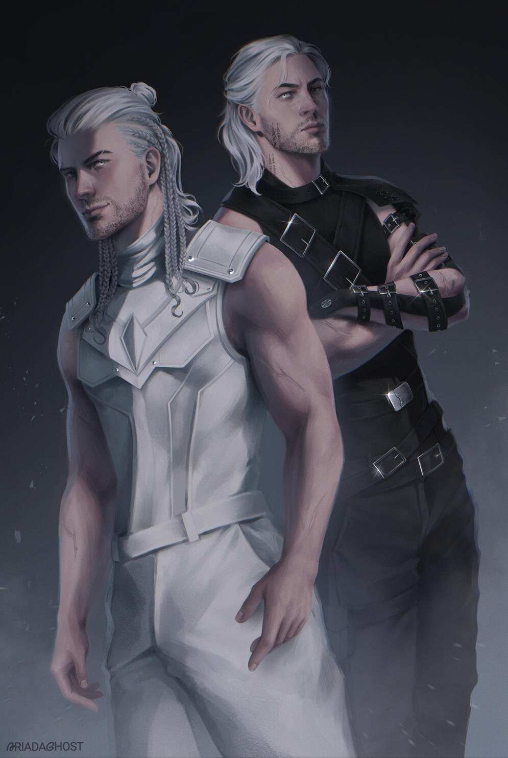 Twin brothers Private commission